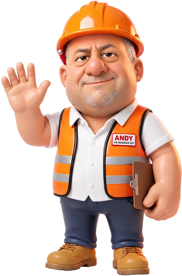 Andy waving hello